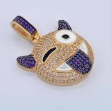 Pendant Emoji 8.45gr / 3.4cm / 18K Gold $