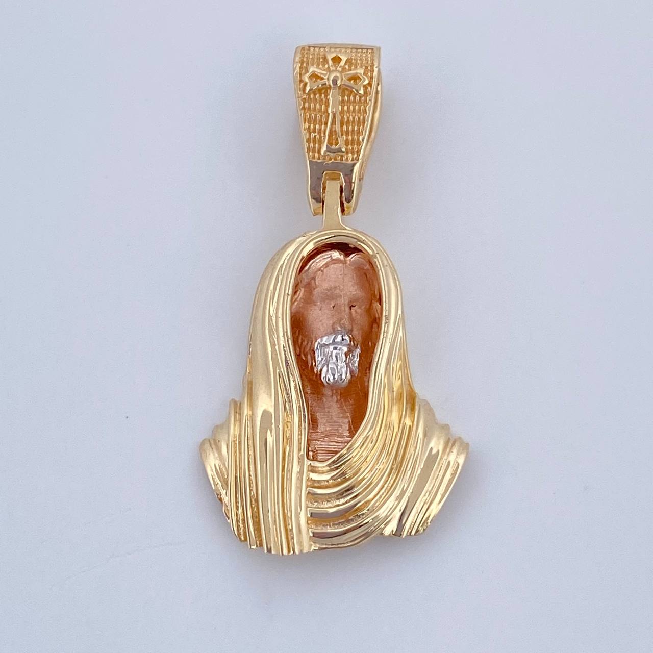 Pendant Christ Face 3.2gr / 2.7cm (1.1in) / 18K Gold $