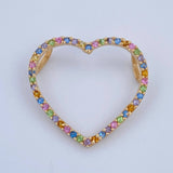 Pendant Heart Silhouette 1.25gr / 2cm / 18K Gold $