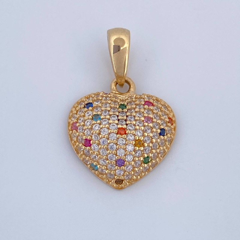 Pendant Heart 1.75gr / 2.1cm / 18K Gold $