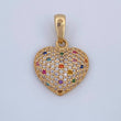 Pendant Heart 1.75gr / 2.1cm / 18K Gold $