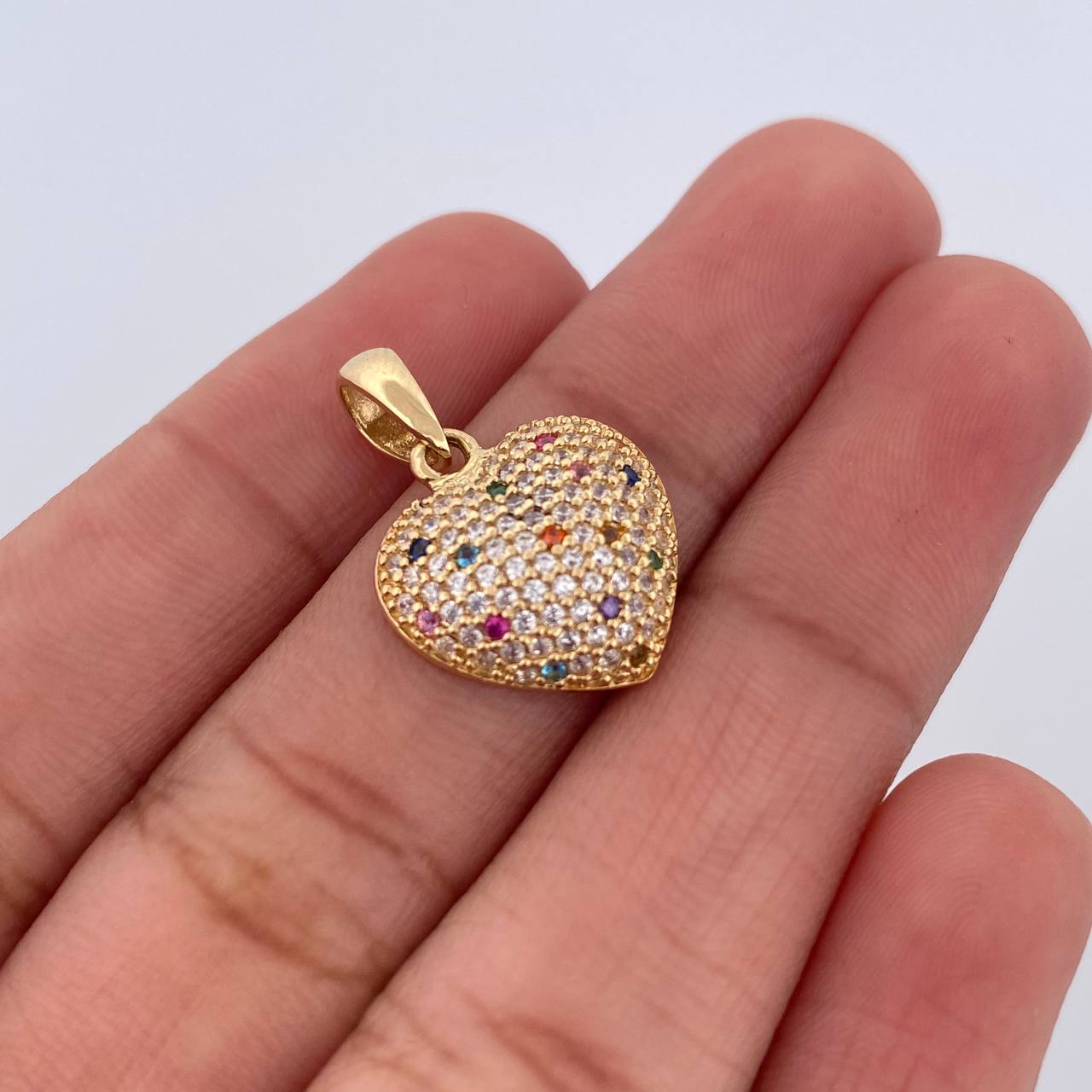 Pendant Heart 1.75gr / 2.1cm / 18K Gold $