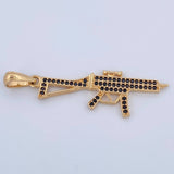 Rifle Charm 2.55gr / 4.2cm / 1.7in / 18K Gold $