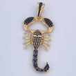 Scorpion Pendant 6.2gr / 5cm / 2.0in / 18K Gold $