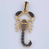Scorpion Pendant 6.2gr / 5cm / 2.0in / 18K Gold $
