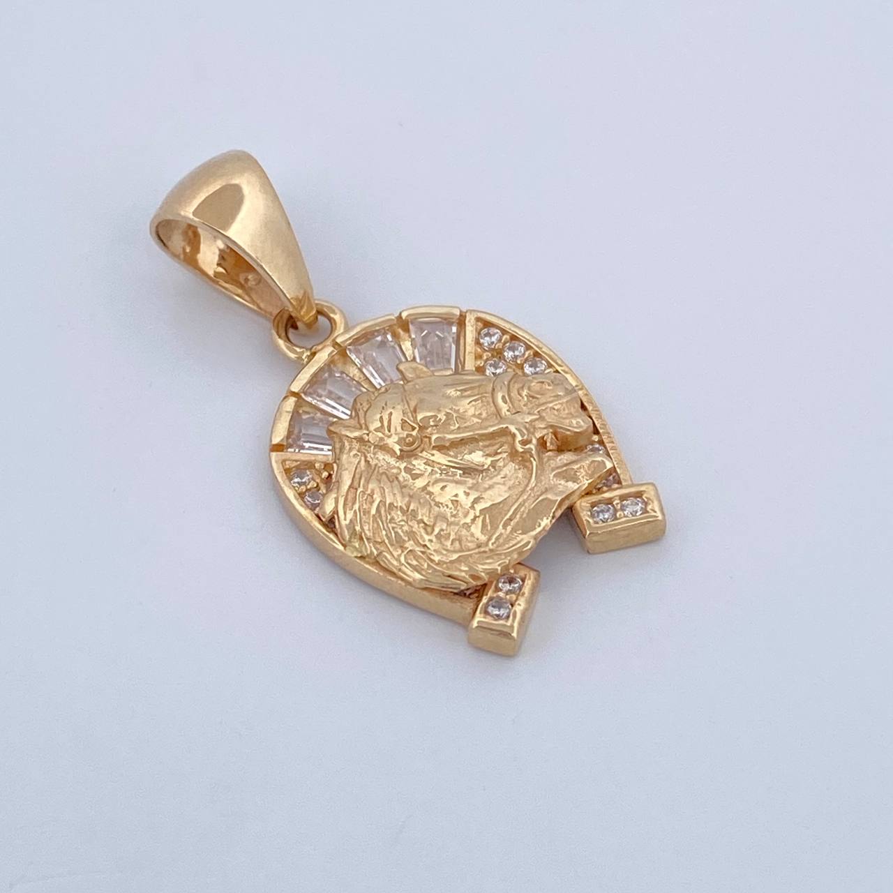 Pendant Horseshoe Horse 2.55gr / 2.5cm (1.0in) / 18K Gold $