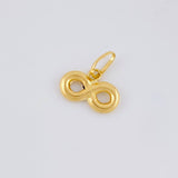 Dije Infinito 0.25g / 1/2 in Oro Amarillo 18K