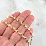 GC Chain Rustic Screw 9.55gr / 25.6in / 18K Gold