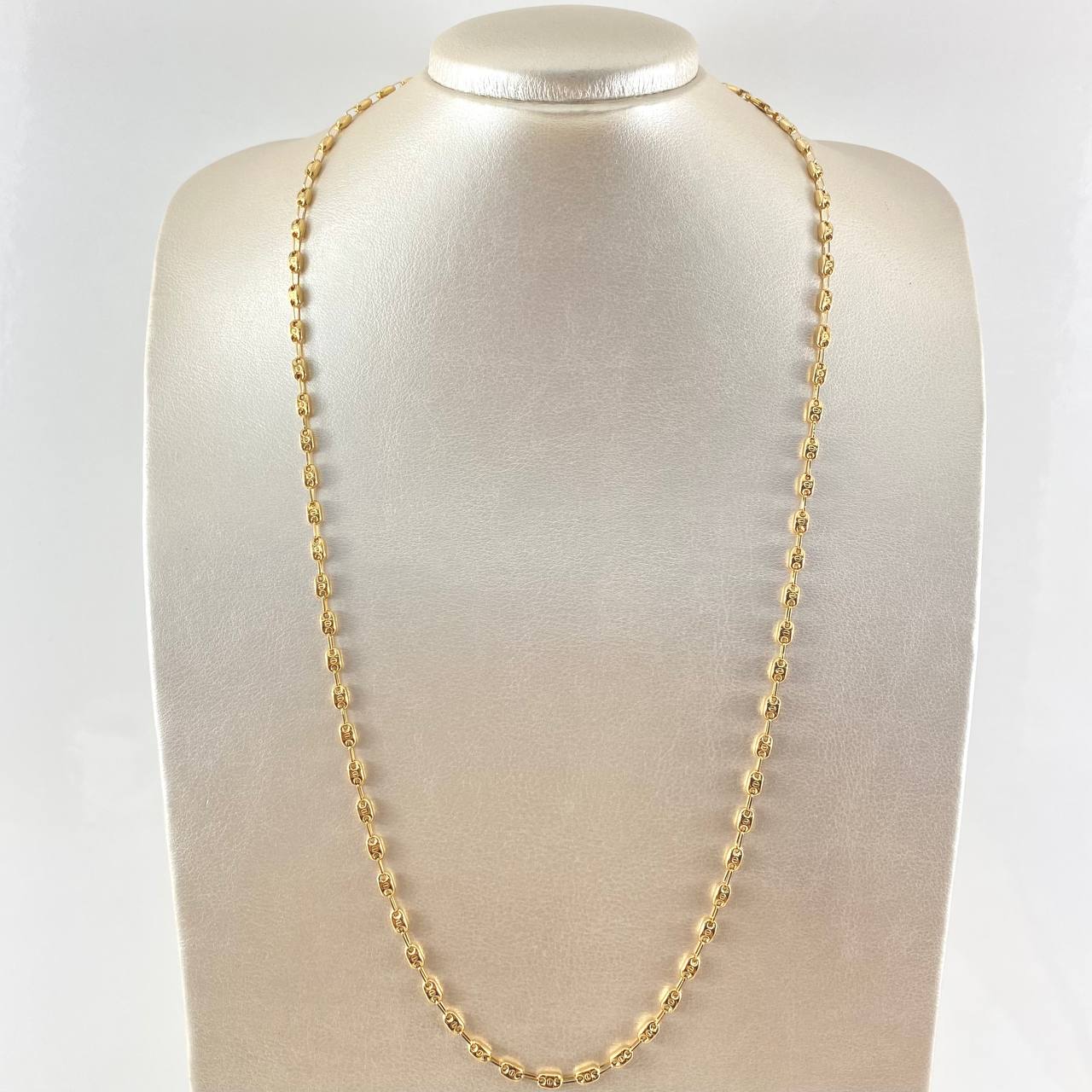 GC Chain Rustic Screw 9.55gr / 25.6in / 18K Gold