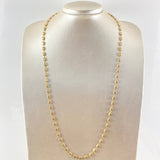 GC Chain Rustic Screw 9.55gr / 25.6in / 18K Gold