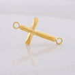 Charm Cross 0.3g / 3/4 in Yellow Gold 18K