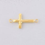 Charm Cross 0.3g / 3/4 in Yellow Gold 18K