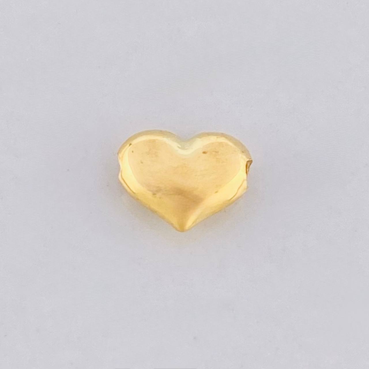 Herraje Corazón 0.15g / 1/4 in Oro Amarillo 18K