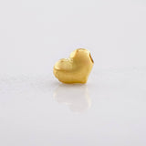 Herraje Corazón 0.15g / 1/4 in Oro Amarillo 18K