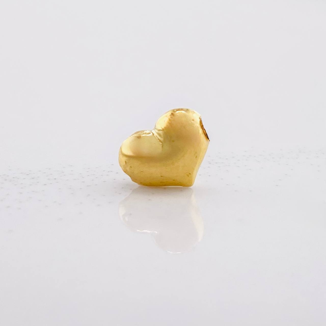 Herraje Corazón 0.15g / 1/4 in Oro Amarillo 18K