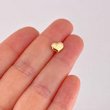 Herraje Corazón 0.15g / 1/4 in Oro Amarillo 18K