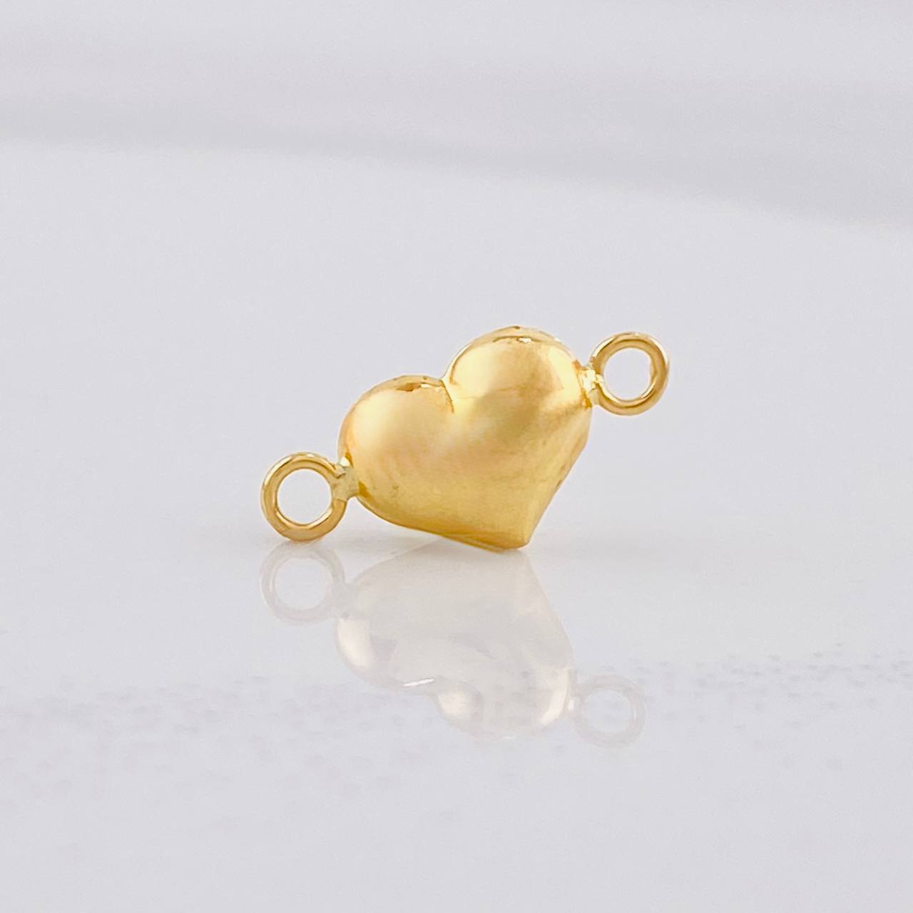 Herraje Corazón 0.25g / 1/2 in Oro Amarillo 18K