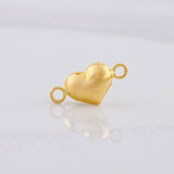 Heart Charm 0.25g / 1/2 in Yellow Gold 18K