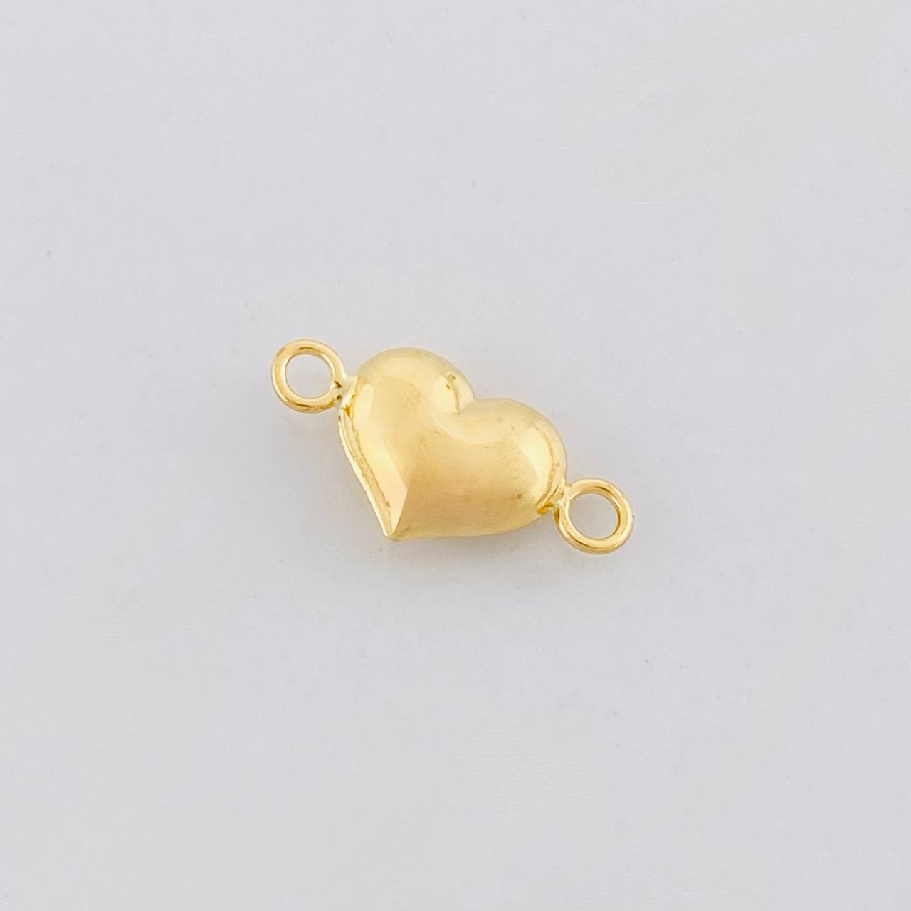 Herraje Corazón 0.25g / 1/2 in Oro Amarillo 18K