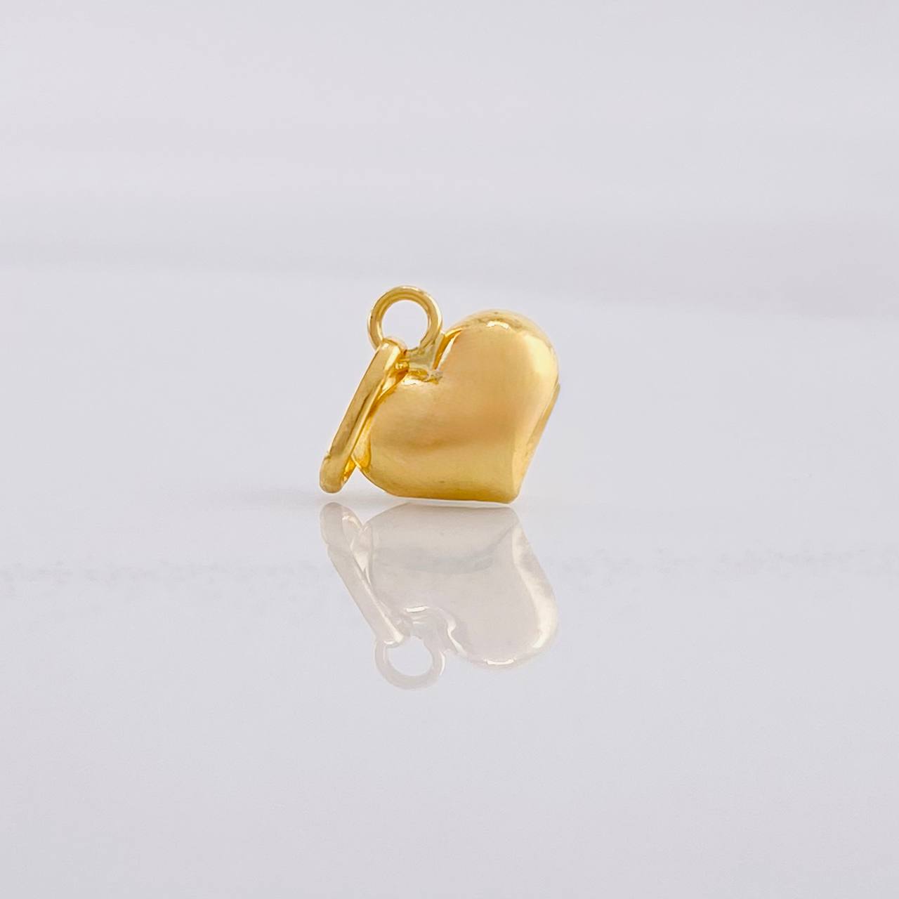 Pendant Heart 0.25g / 1/2 in Yellow Gold 18K