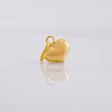 Dije Corazón 0.3g / 1/2 in Oro Amarillo 18K