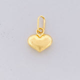Pendant Heart 0.25g / 1/2 in Yellow Gold 18K