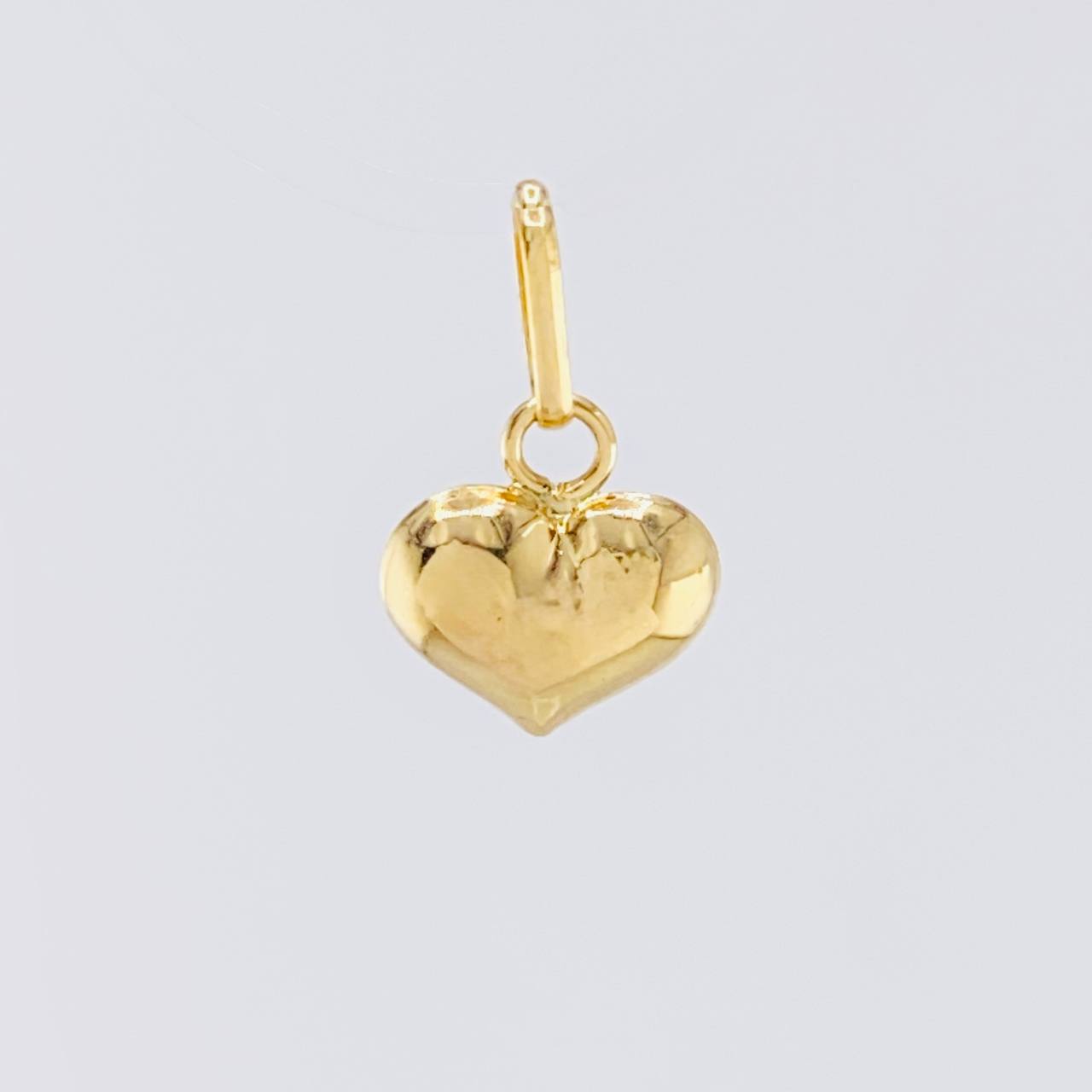 Pendant Heart 0.25g / 1/2 in Yellow Gold 18K
