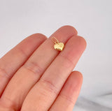 Pendant Heart 0.25g / 1/2 in Yellow Gold 18K