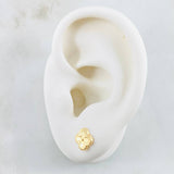Topos Trebol 0.8gr / Oro Amarillo 18K ©