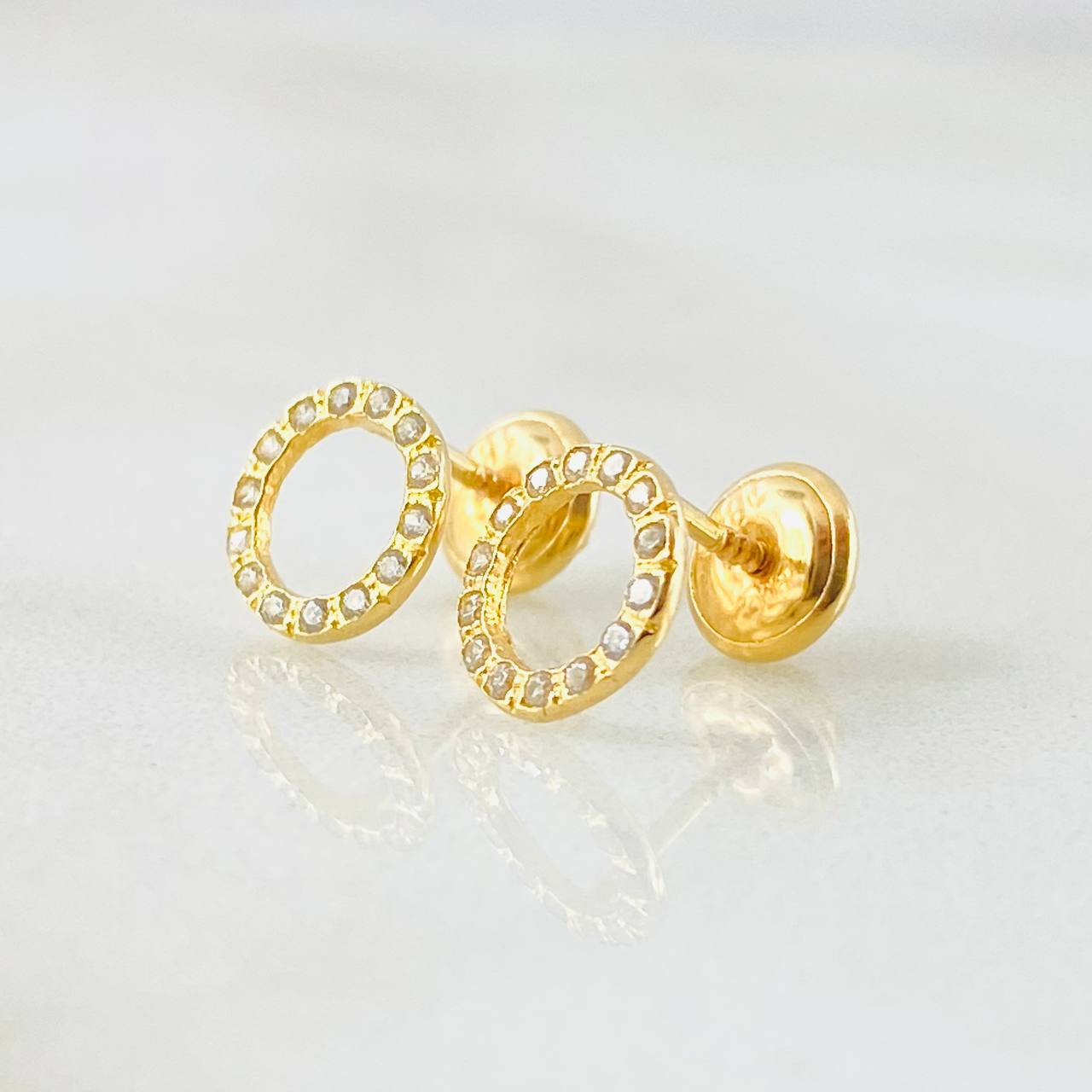 Topos Aro 0.8gr / Oro Amarillo 18K