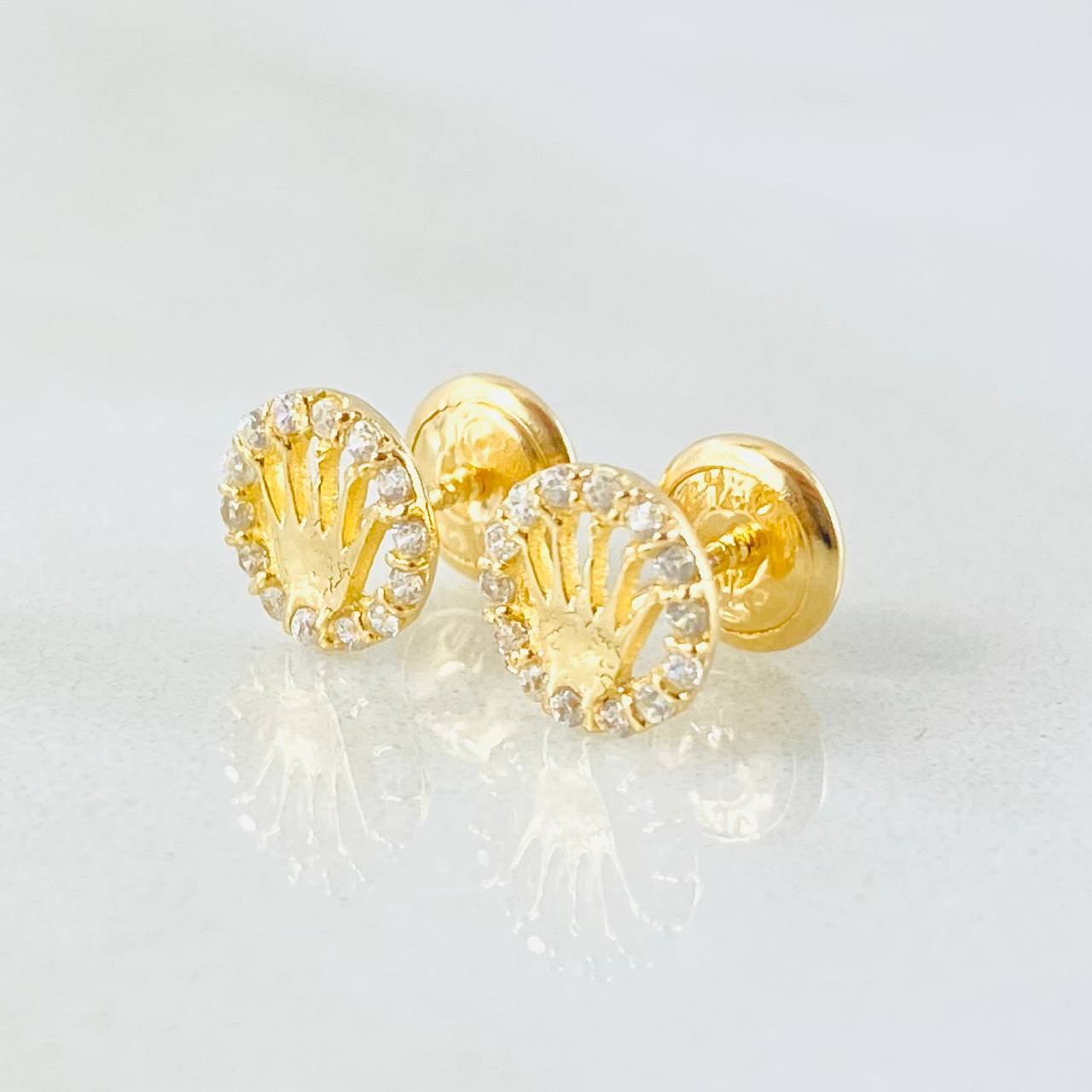 Topos Corona 0.95gr / Oro Amarillo 18K *