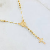 Rosario Virgen Milagrosa 7gr / 19 3/4 in / Oro Amarillo 18K *