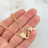 Rosario Virgen Milagrosa 7gr / 19 3/4 in / Oro Amarillo 18K *