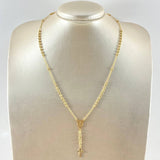Rosario Virgen Milagrosa 7gr / 19 3/4 in / Oro Amarillo 18K *