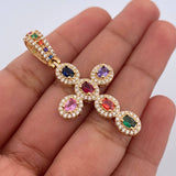 Pendant Dense Cross 4.8gr / 4.5cm (1.8 inches) / 18K Gold $