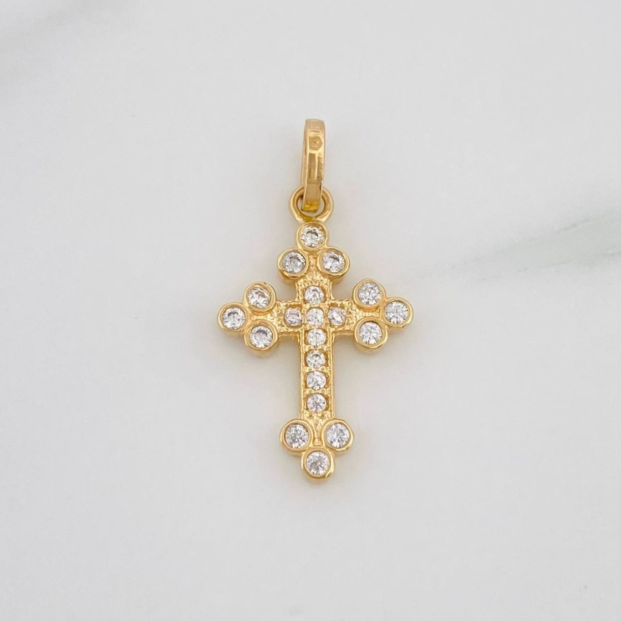 Dije Cruz 1.4g / 1 in Oro Amarillo 18K