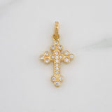 Dije Cruz 1.4g / 1 in Oro Amarillo 18K