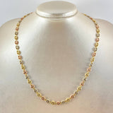 Cadena GC 5.05gr / 18 in / 3.7mm Tres Oros 18K