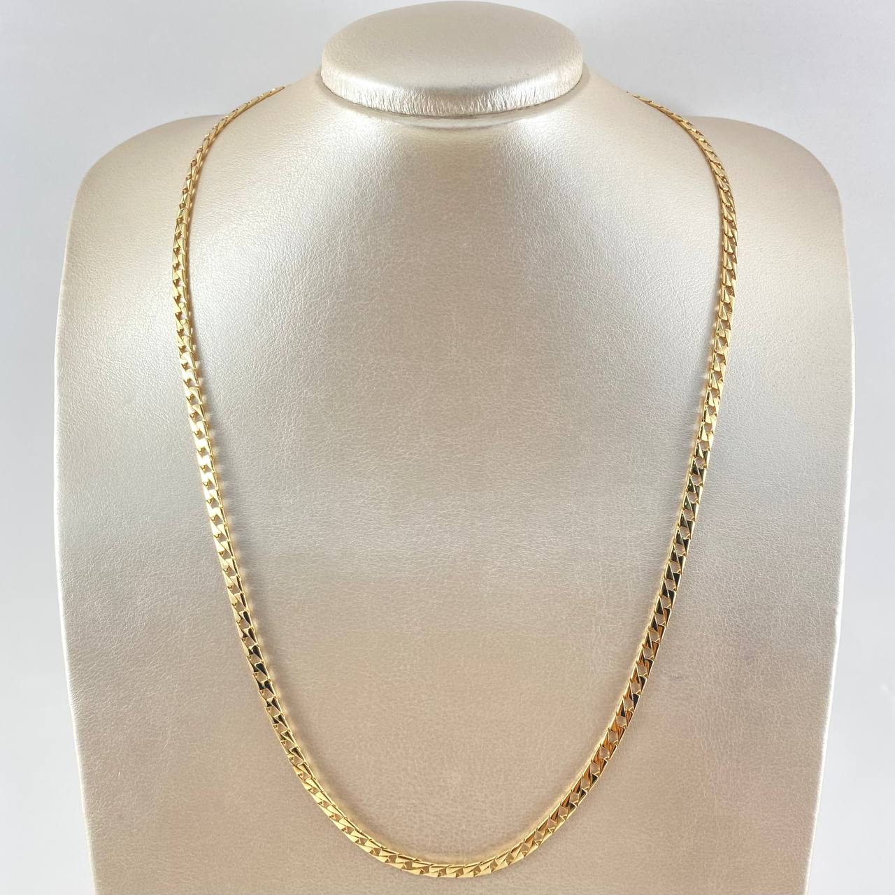 Cadena Panzer 24.9gr / 23 1/2 in / Oro Amarillo +1 18K *