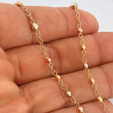 Rosario Virgen Milagrosa 6.4gr / 23 1/2 in / Tres Oros 18K &