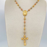 Rosario Virgen Milagrosa 12.6gr / 23 1/2 in / Tres Oros 18K &