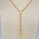 Rosario Virgen Milagrosa 6.4gr / 21 in / Oro Amarillo 18K &
