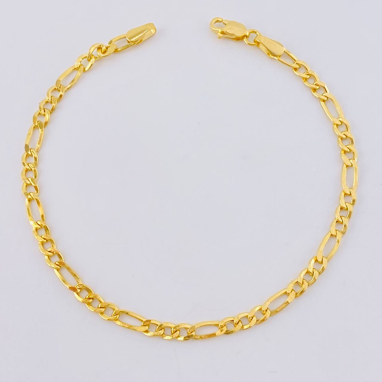 Pulso Figaro 2.2 g / 7 1/4 in / 3.35 mm Oro Amarillo 18K