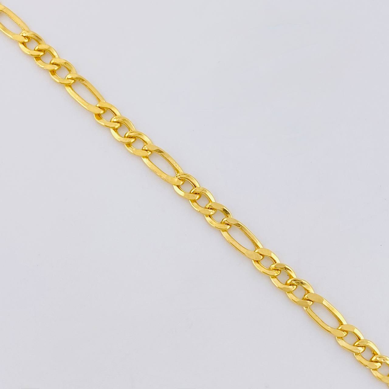 Pulso Figaro 2.15 g / 7 1/4 in / 3.25 mm Oro Amarillo 18K