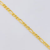 Pulso Figaro 2.2 g / 7 1/4 in / 3.35 mm Oro Amarillo 18K