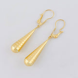 Candongas Lagrima 1 g / 1 3/4 in Oro Amarillo 18K