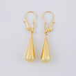 Hoop Earrings Tear 0.7 g / 1 1/2 in 18K Yellow Gold