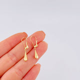 Hoop Earrings Tear 0.7 g / 1 1/2 in 18K Yellow Gold