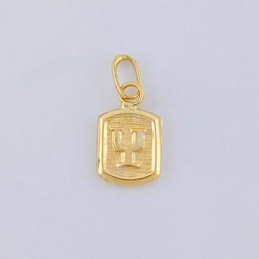 Dije Letra Y 0.3 g / 1/2 in Oro Amarillo 18K