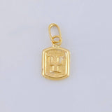 Dije Letra Y 0.3 g / 1/2 in Oro Amarillo 18K